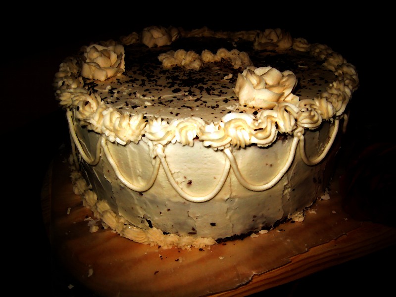 Charred Cake