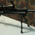 T93 Sniper Rifle, © SP Lee, used with permission. http://commons.wikimedia.org/wiki/File:T93_sniper_rifle.jpg. This picture is not of a "smart" weapon, but you can imagine that it might be.