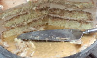 A really tasty-looking three-layer cake!